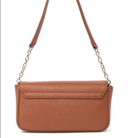 Lipault Paris Leather Chain Strap Shoulder Bag - Picture 2 of 10